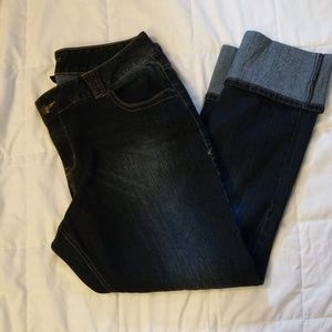 Lane Bryant dark wash jeans